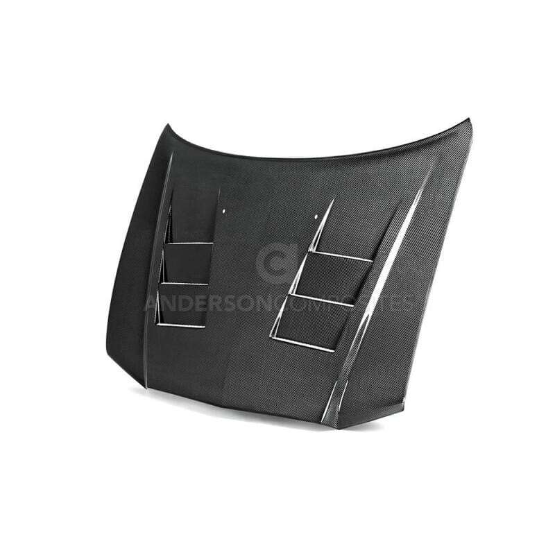 Anderson Composites — Anderson Composites 11-13 Dodge Charger Type-TS Hood