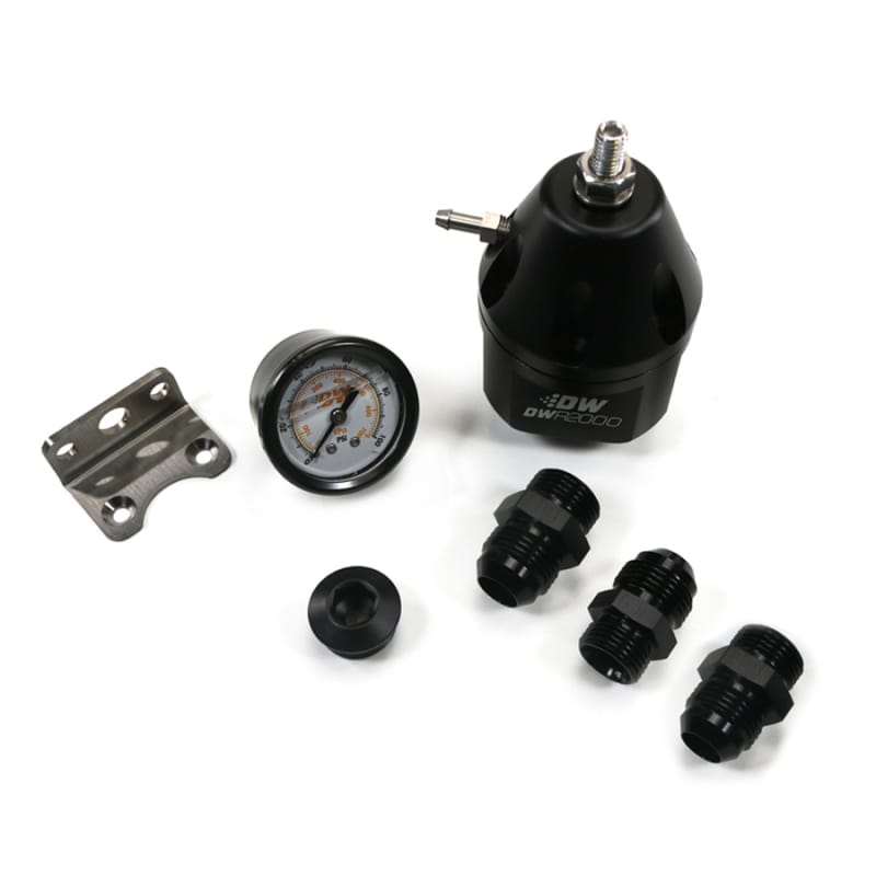 DeatschWerks — DeatschWerks DWR2000 AFPR + Pressure Gauge + 10AN Fittings - Anodized Black
Regulators