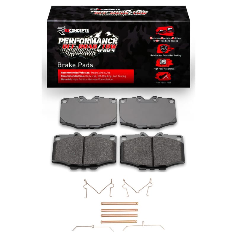 R1 Concepts — R1 1979-1985 Toyota Pickup Front Performance Off-Road/Tow Brake Pads & Hardware Kit
R1 Performance Off-R