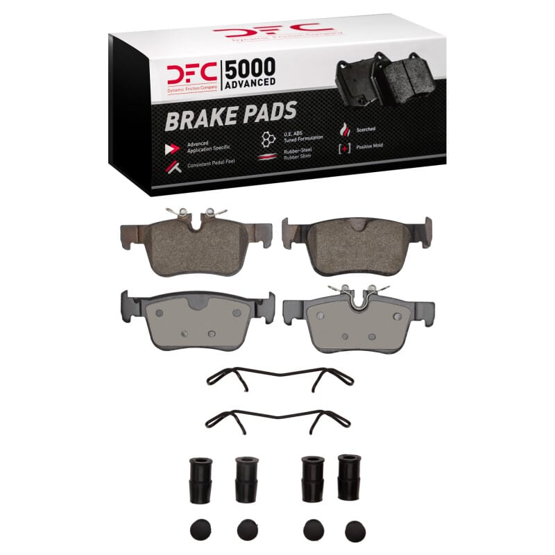 DFC — DFC 18-21 Volvo XC60/S60 Rear 5000 Advanced Ceramic Brake Pads and Hardware Kit
DFC Brake Pad Set