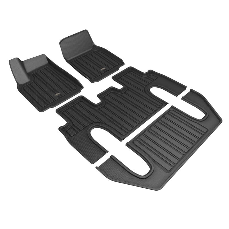 3D MAXpider — 3D MAXpider 22-24 Tesla Model X 6-Seat Elitect Black R1 R2 R3
Floor Mat Set