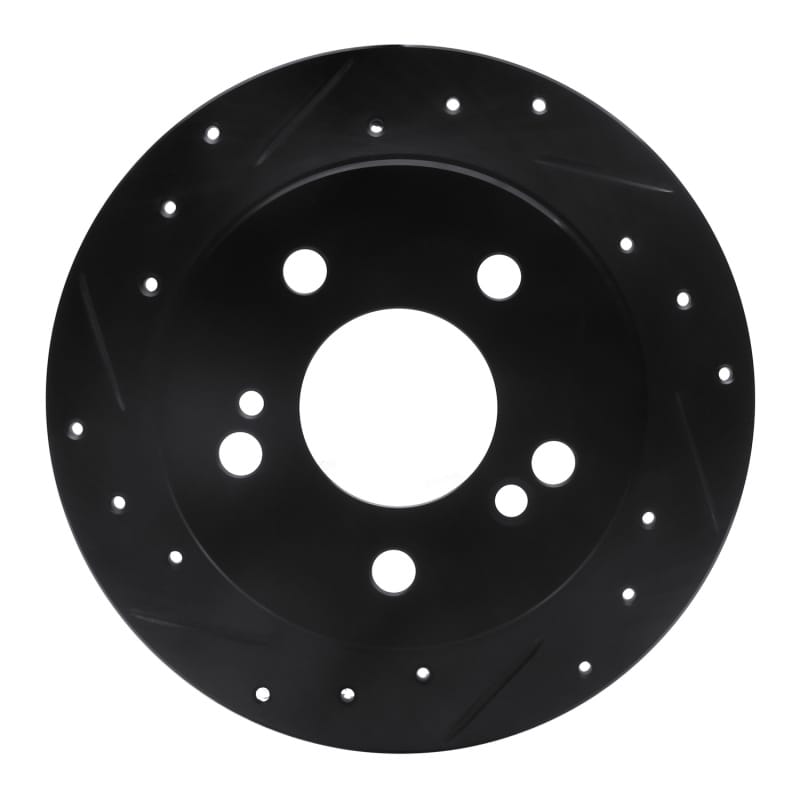 R1 Concepts — R1 83-95 Mercedes-Benz 300CE Rear Left Drilled & Slotted Black Brake Rotor
R1 Brake Rotor Drill