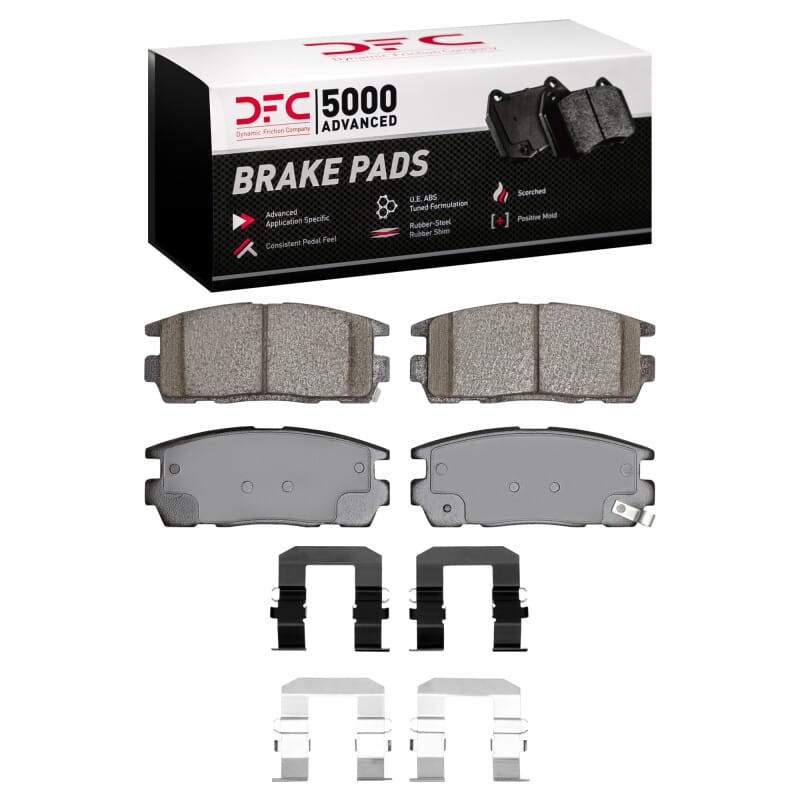 DFC — DFC 07-17 Chevrolet Equinox Rear 5000 Advanced Ceramic Brake Pads and Hardware Kit
DFC Brake Pad Set