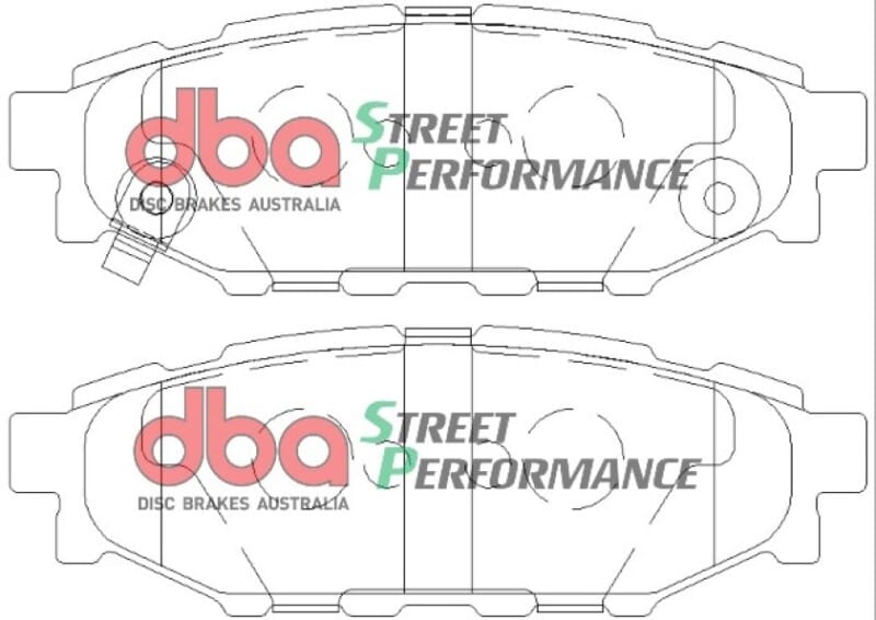 DBA — DBA 08 Subaru WRX SP500 Rear Brake Pads
Brake Pad