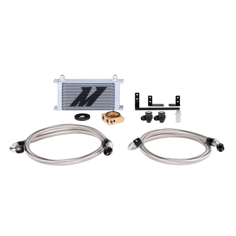 Mishimoto — Oil Cooler Kit, Silver, Thermostatic, fits Mazda Miata 2016-2018
Mazda Miata Oil Cooler Kit