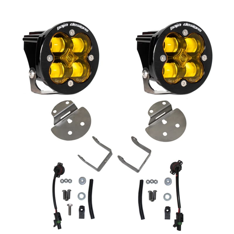 Baja Designs — Baja Designs 15-19 Canyon/Colorado Fog Light & Fog Pocket Kit - Amber