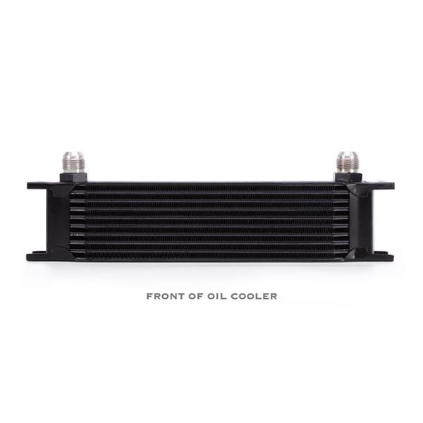 Mishimoto — Mishimoto Universal 10 Row Oil Cooler Kit - Black
