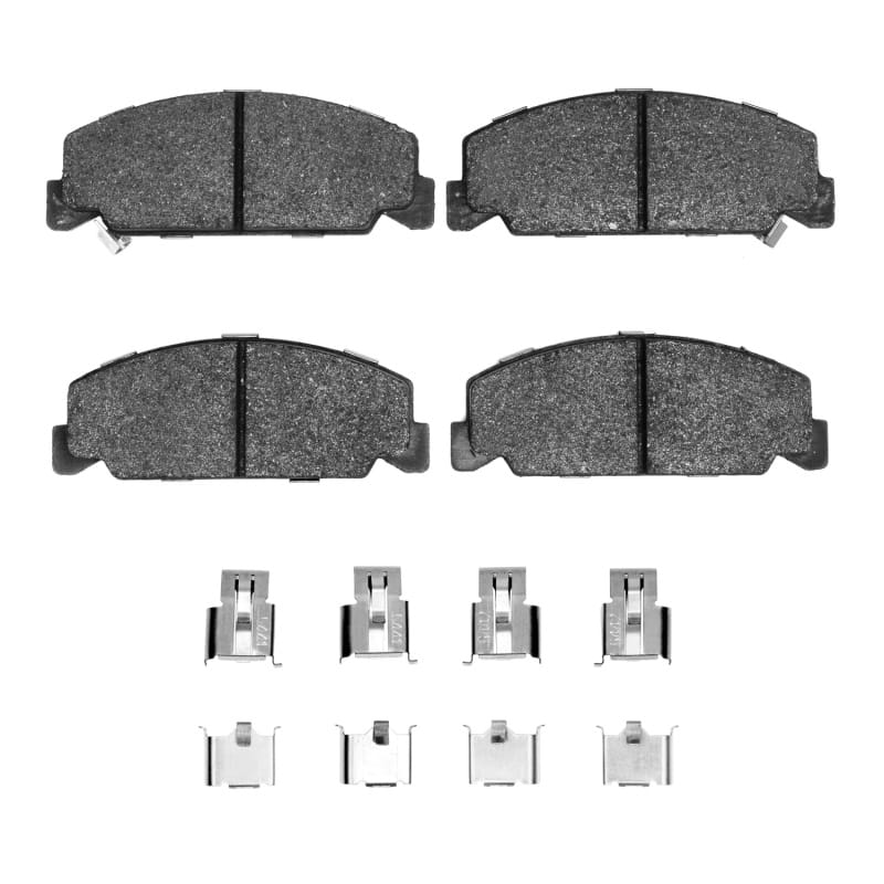 DFC — DFC 88-00 Honda Civic Front 5000 Advanced Semi Metallic Brake Pads and Hardware Kit
DFC Brake Pad Set