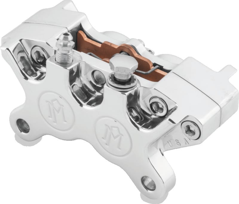 Performance Machine — Performance Machine 4 Piston Classic Caliper - Polished