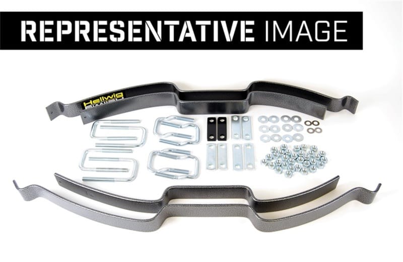 Hellwig — Hellwig 03-18 Ford E-450 SD Load Pro- To 3500lb Constant Rate Level LC Helper Spring w/11 Leaf Stack
HELPER SPRING KIT