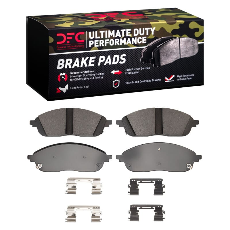 DFC — DFC 21-25 Jeep Grand Cherokee L Front Ultimate Duty Performance Brake Pads and Hardware Kit
DFC Brake Pad Set