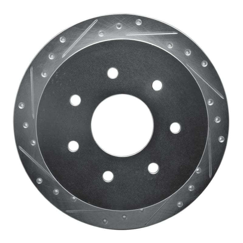 R1 Concepts — R1 97-04 Ford F-250 2WD (Excl Super Duty) Rear Left Drilled & Slotted Silver Brake Rotor
R1 Brake Rotor Drill
