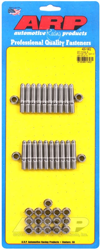 ARP — ARP SB Mopar & Pontiac SS 12pt oil pan stud kit
