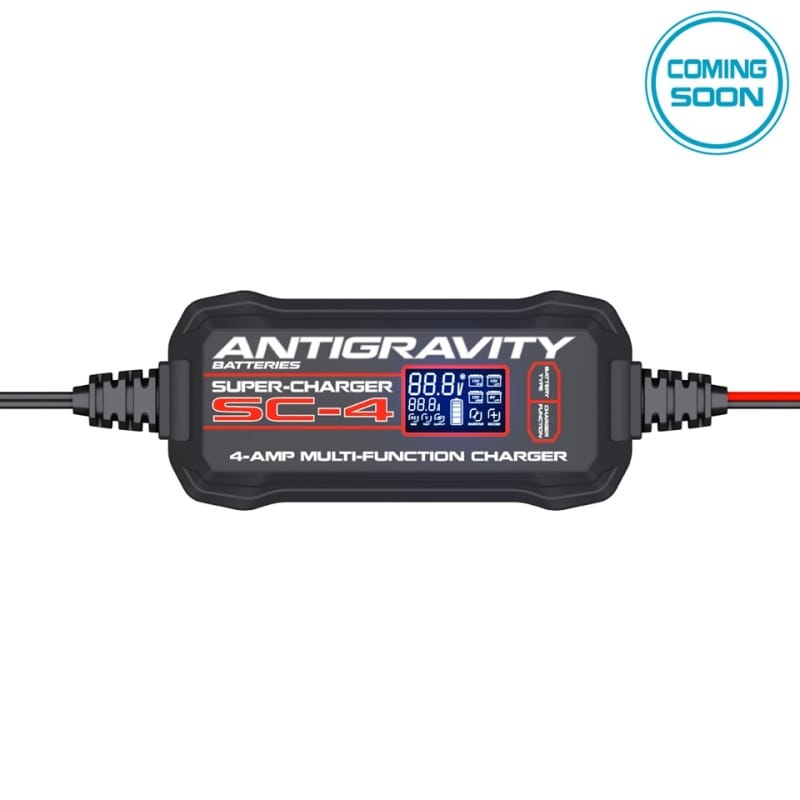 Antigravity Batteries — Antigravity SC-4 Super-Charger (Automotive/Motorcycle/Powersport) Battery Charger