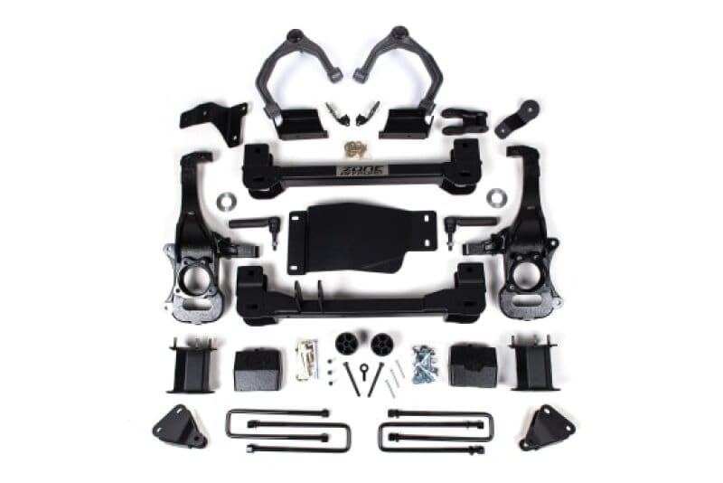 Zone Offroad — Zone Offroad 2022-2023 Chevy ZR2/GMC AT4X 4WD 4in Suspension System