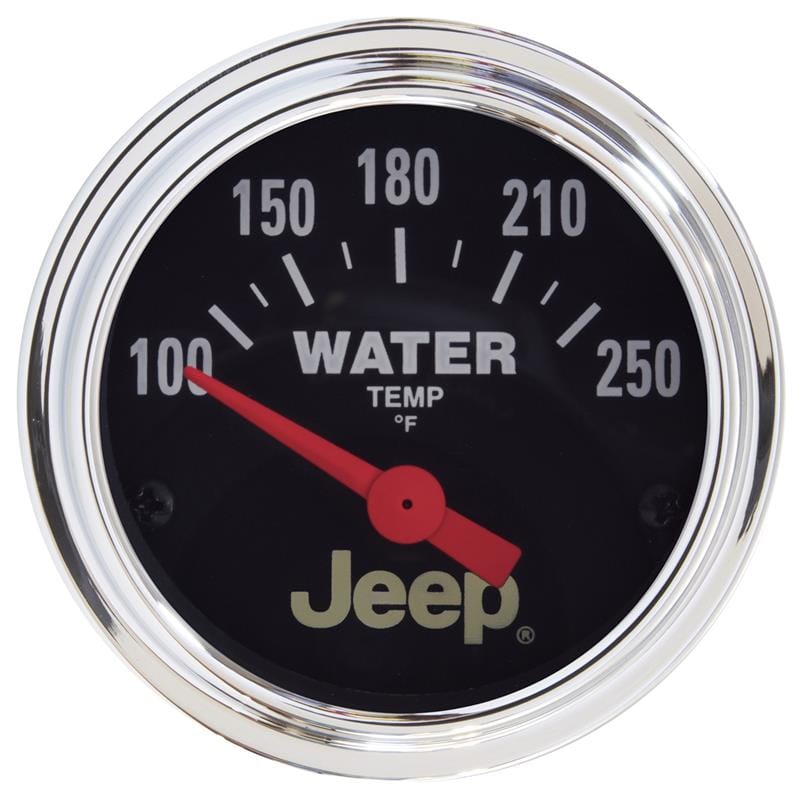 AutoMeter — GAUGE, WATER TEMP, 2 1/16", 250?F, ELEC, JEEP