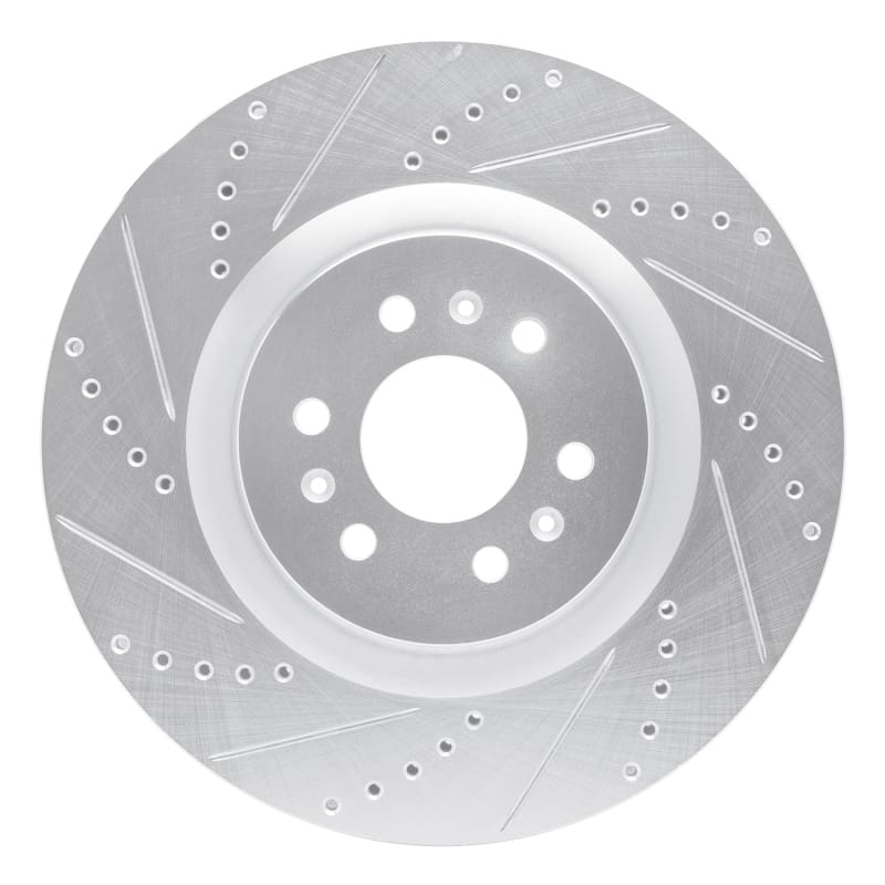 R1 Concepts — R1 04-11 Cadillac STS Front Left Drilled & Slotted Silver Brake Rotor
R1 Brake Rotor Drill