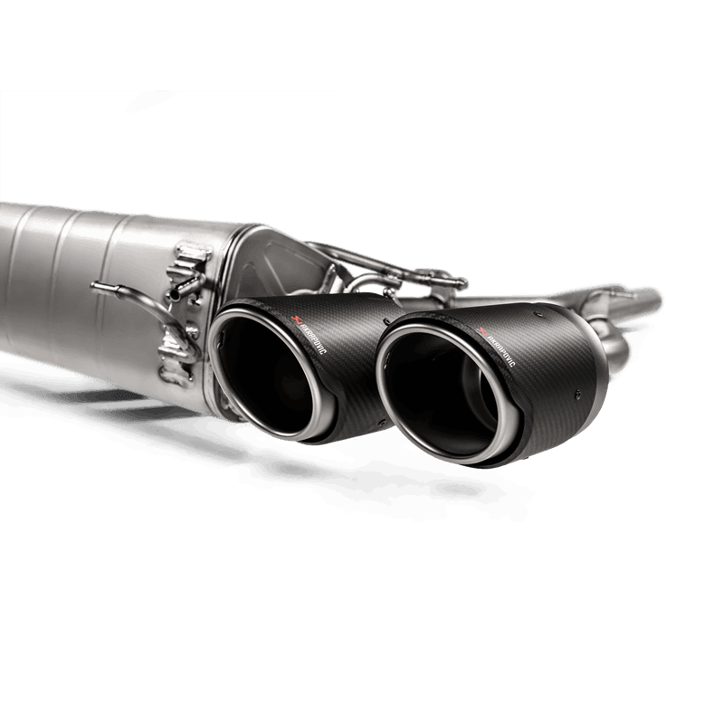Akrapovic — Akrapovic 2018+ Alfa Romeo Giulia Quadrifoglio Slip-On Line (Titanium) w/Titanium/Carbon Fiber Tips
Slip-On Line
