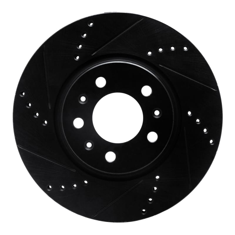 R1 Concepts — R1 06-10 Pontiac Solstice Front Left Drilled & Slotted Black Brake Rotor
R1 Brake Rotor Drill