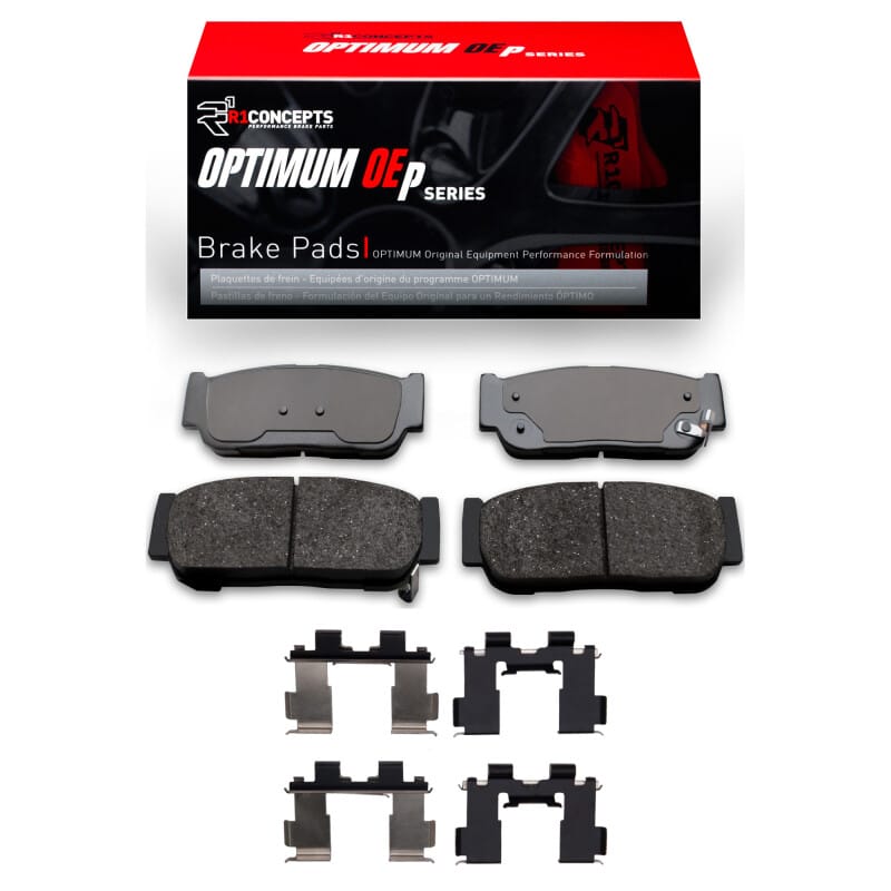 R1 Concepts — R1 03-09 Kia Sorento Rear Optimum OE Pads & Hardware Kit
R1 Optimum Oe Pads a