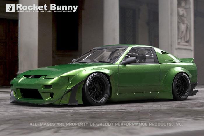 GReddy — GReddy RPS13 V2 Rocket Bunny Aero Side Skirts Only