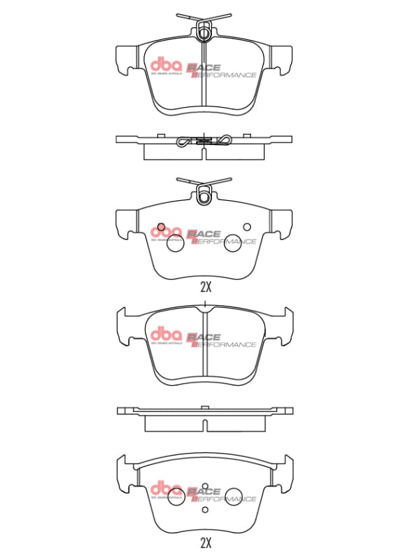 DBA — DBA 2018 Audi Q2 Front RP Performance Brake Pads
Brake Pad