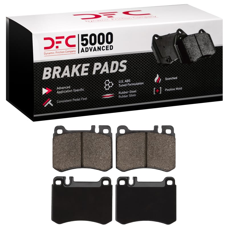 DFC — DFC 86-89 Mercedes-Benz 560SL Front 5000 Advanced Semi Metallic Brake Pads
DFC Brake Pad Set