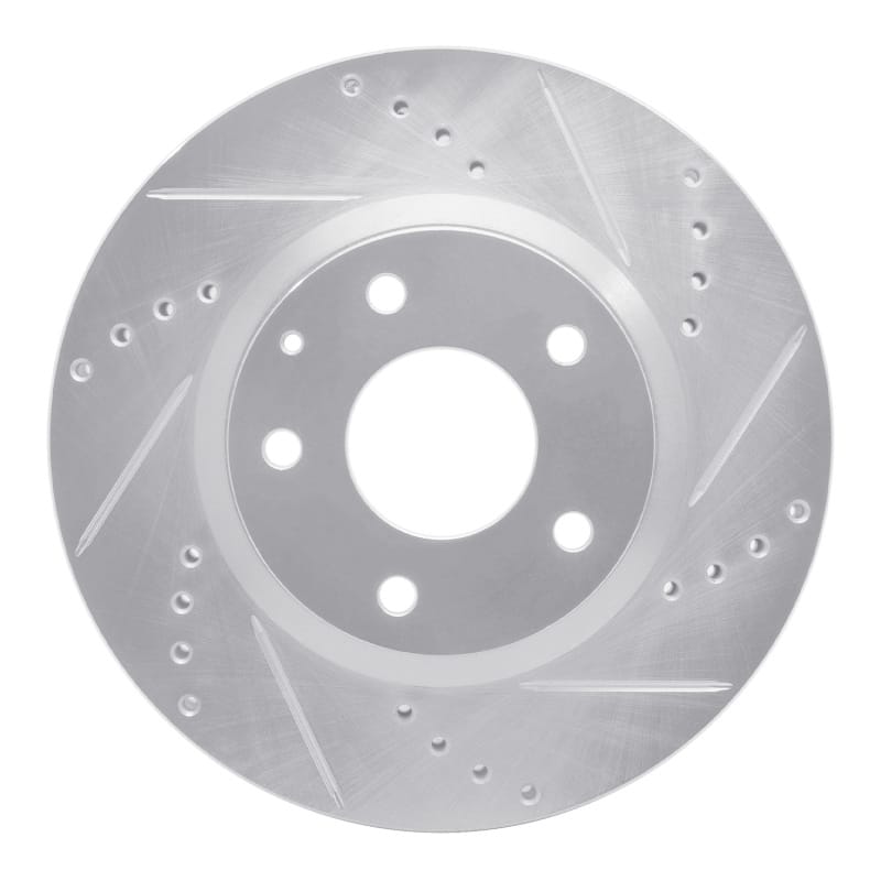 R1 Concepts — R1 14-24 Mazda 3 Front Right Drilled & Slotted Silver Brake Rotor
R1 Brake Rotor Drill