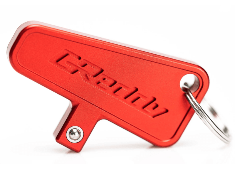 GReddy — GReddy 3/8in Drive Master Switch Keychain - Red