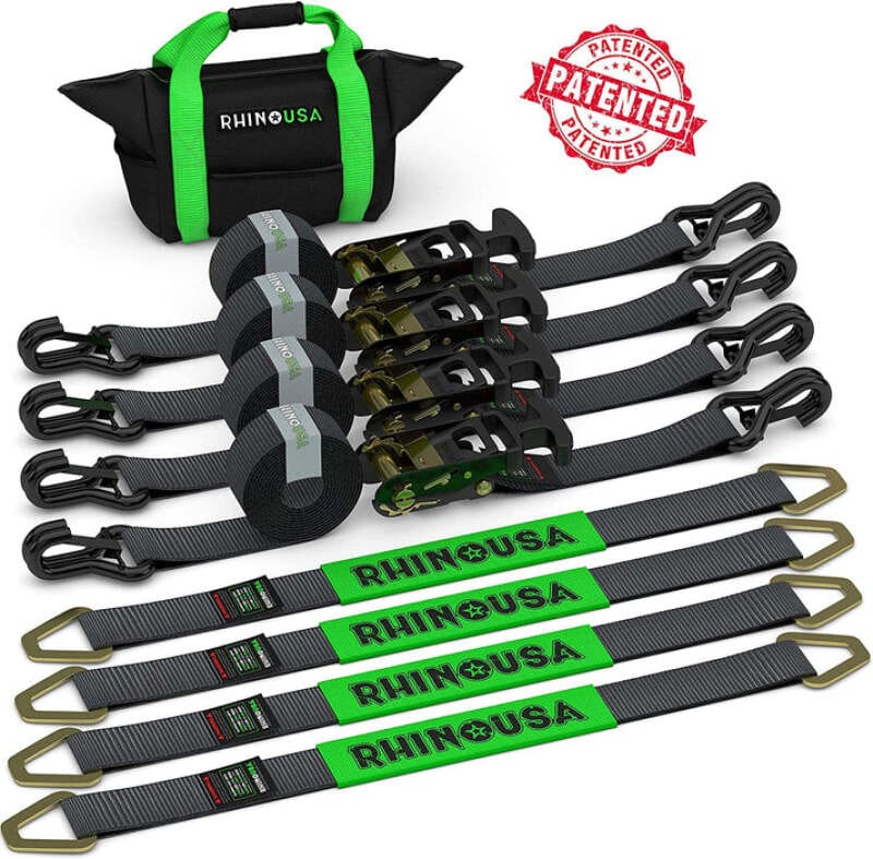 Rhino USA — Rhino USA Heavy Duty Vehicle Tie Down Kit - Black
Tie Strap