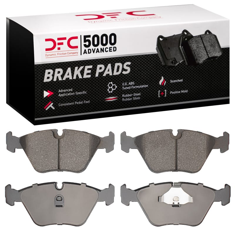 DFC — DFC 89-06 Audi 200 Quattro Front 5000 Advanced Low Metallic Brake Pads
DFC Brake Pad Set