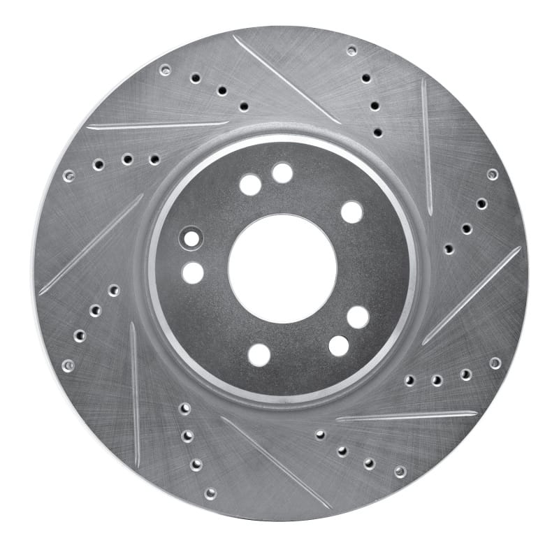 R1 Concepts — R1 94-02 Mercedes-Benz E500 Right Front Drilled & Slotted Silver Brake Rotor
R1 Brake Rotor Drill