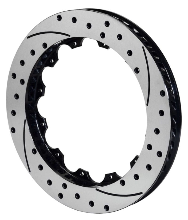 Wilwood — Wilwood Rotor-SV-SRP72 Iron-LH-Drill-BLK 14.00 x 1.25 - 12 on 8.25in
BRAKE ROTOR