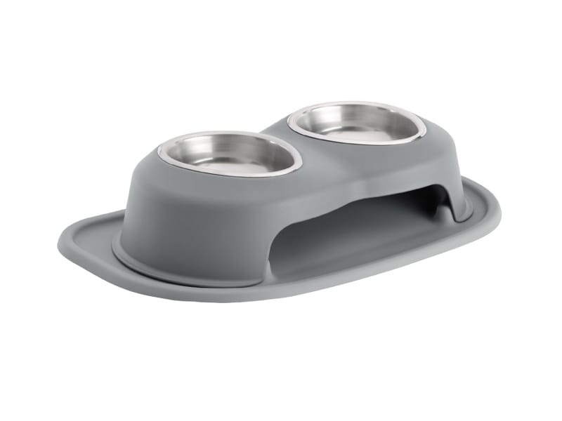 WeatherTech — WeatherTech Pet Feeding System Double High 16oz 4in. Stainless Bowl - Dark Grey
Dog Bowl