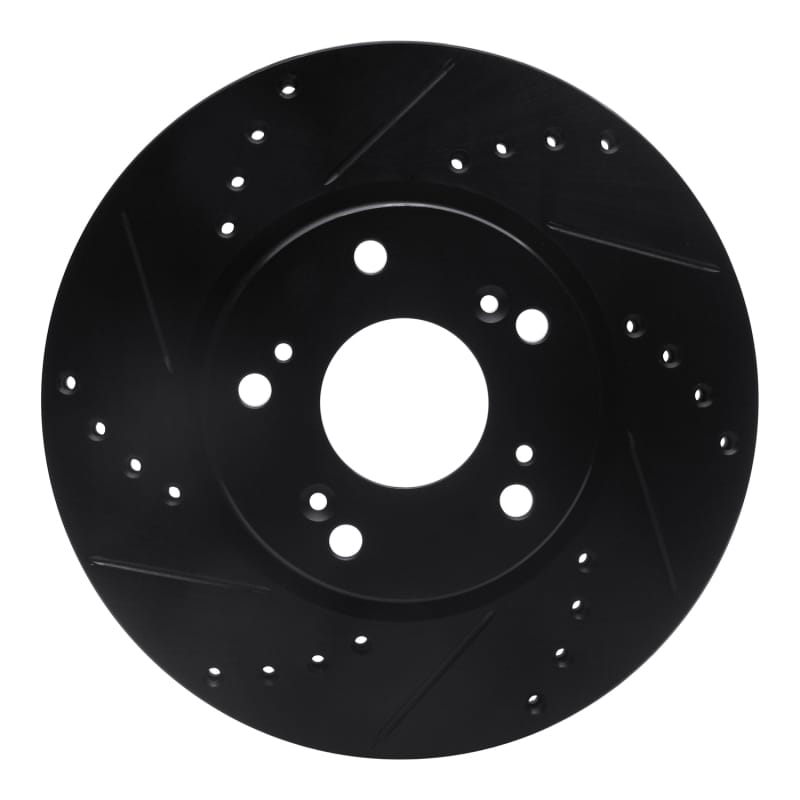 R1 Concepts — R1 03-17 Acura ILX Front Left Drilled & Slotted Black Brake Rotor
R1 Brake Rotor Drill