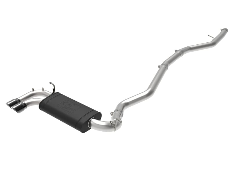 aFe — aFe MACH Force-Xp 2-1/2in 304 SS Cat Back Exh w/Black Tips 14-16 BMW 228i (F22/23) L4-2.0L (t) N20
Cat-Back Exhaust