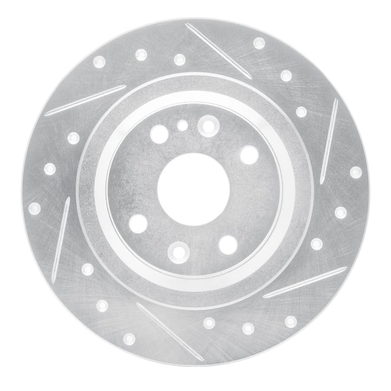 R1 Concepts — R1 01-05 Mazda Miata Rear Right Drilled & Slotted Silver Brake Rotor
R1 Brake Rotor Drill