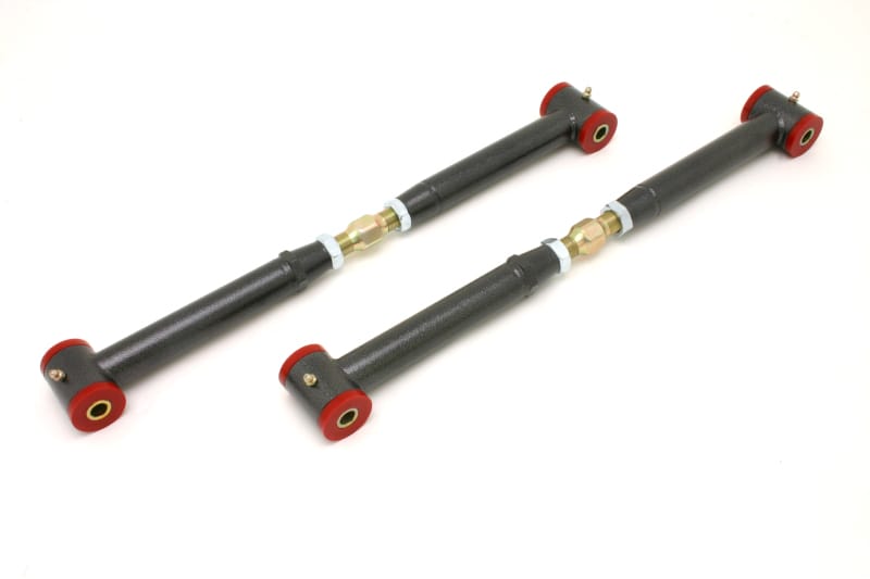 BMR Suspension — BMR 82-02 3rd Gen F-Body Chrome Moly Lower Control Arms On-Car Adj. (Poly) - Black Hammertone