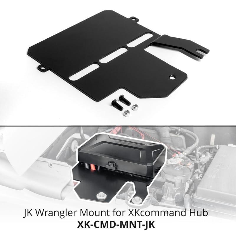 XKGLOW — XK Glow XKcommand Hub Mounting Bracket for Wrangler JK