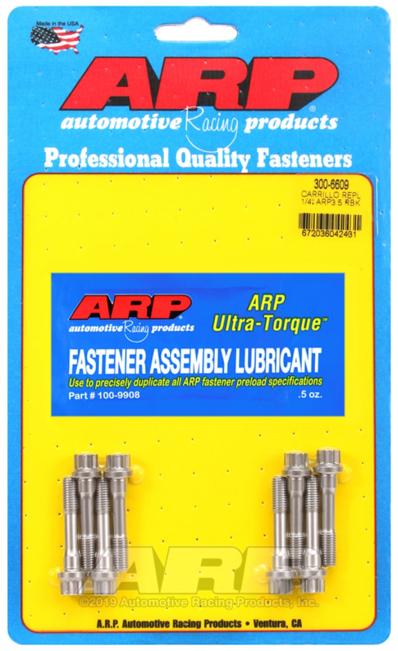ARP — ARP Carrillo Replacement ARP3.5 Rod Bolt Kit