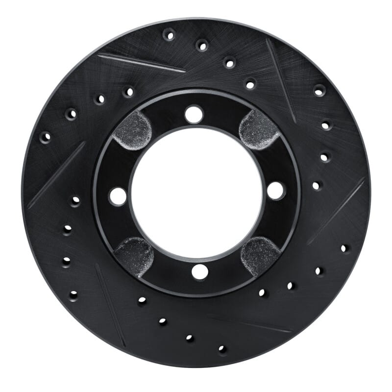 R1 Concepts — R1 91-92 Dodge COLT Front Right Drilled & Slotted Black Brake Rotor
R1 Brake Rotor Drill
