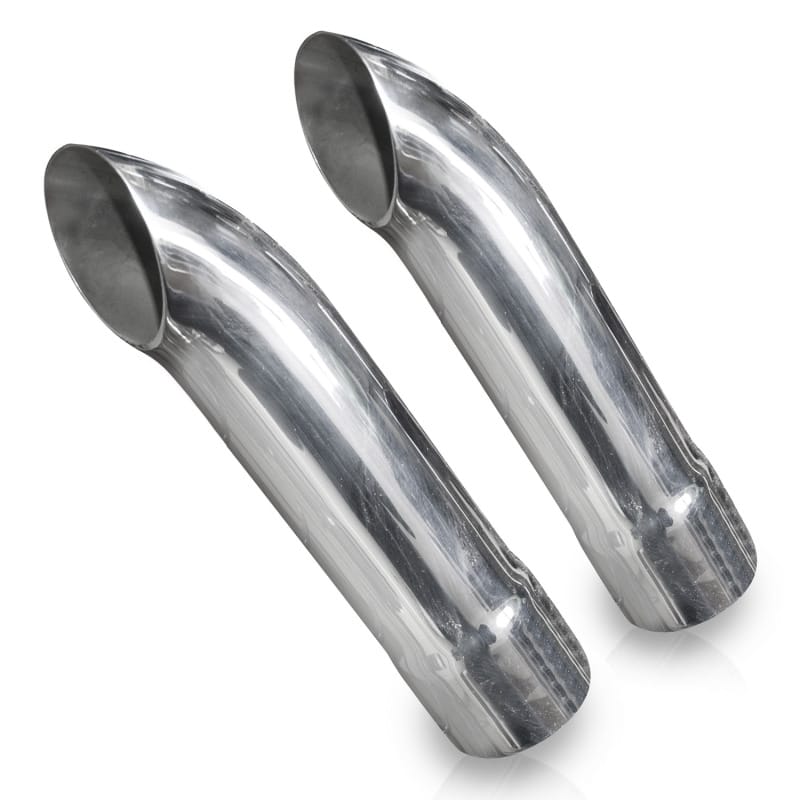 Stainless Works — Stainless Works Short Turn Down Tips- 3in ID Inlet 3in Body
