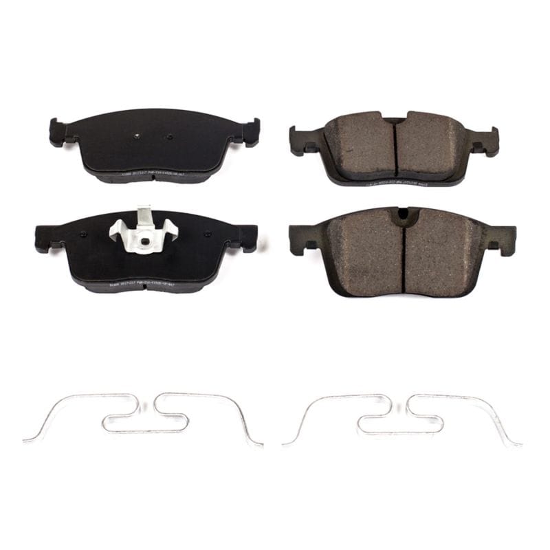 PowerStop — Power Stop 16-17 Volvo XC60 Front Z17 Evolution Ceramic Brake Pads w/Hardware
Z17 Brake Pads