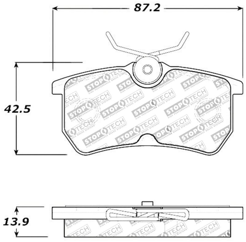 Stoptech — StopTech Street Touring Brake Pads
Brake Pads