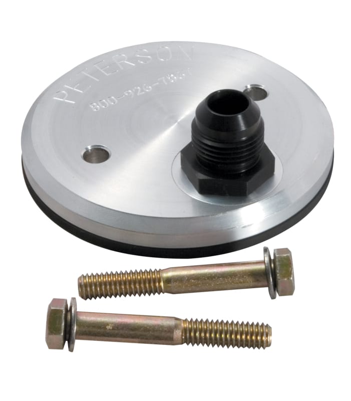 Peterson Fluid Systems — Peterson Fluid Systems Chevrolet 2 -10AN Inlet Fitting Block Off Plate
FILTER BLOCK OFF