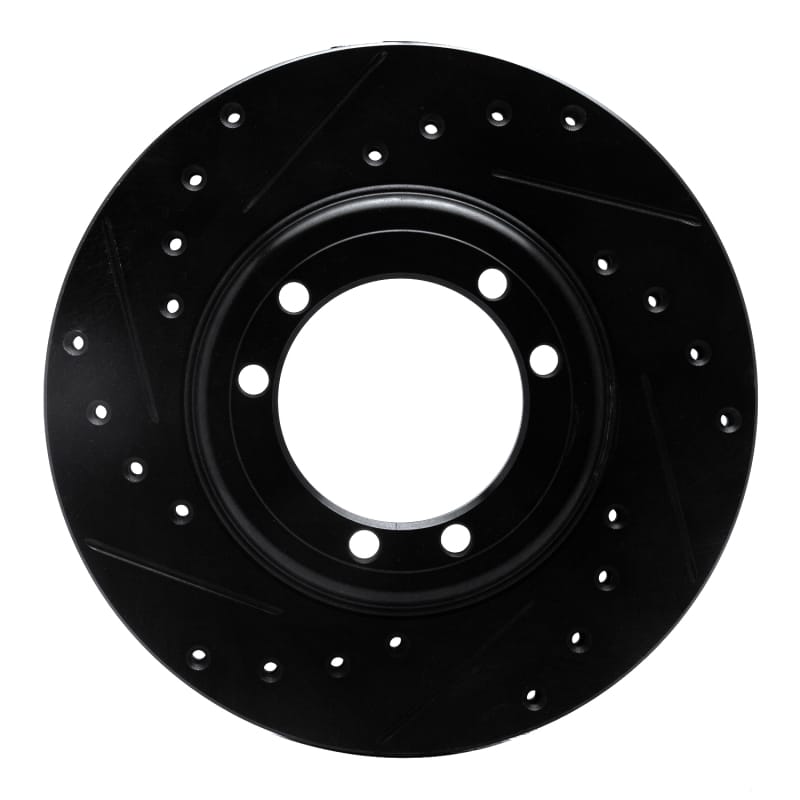 R1 Concepts — R1 92-04 Hummer H1 Rear/Front Left Drilled & Slotted Black Brake Rotor
R1 Brake Rotor Drill