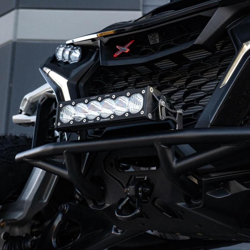 Baja Designs — Baja Designs 2024+ Can-Am Maverick R 10in OnX6+ Pre-Runner Bumper Kit - Clear