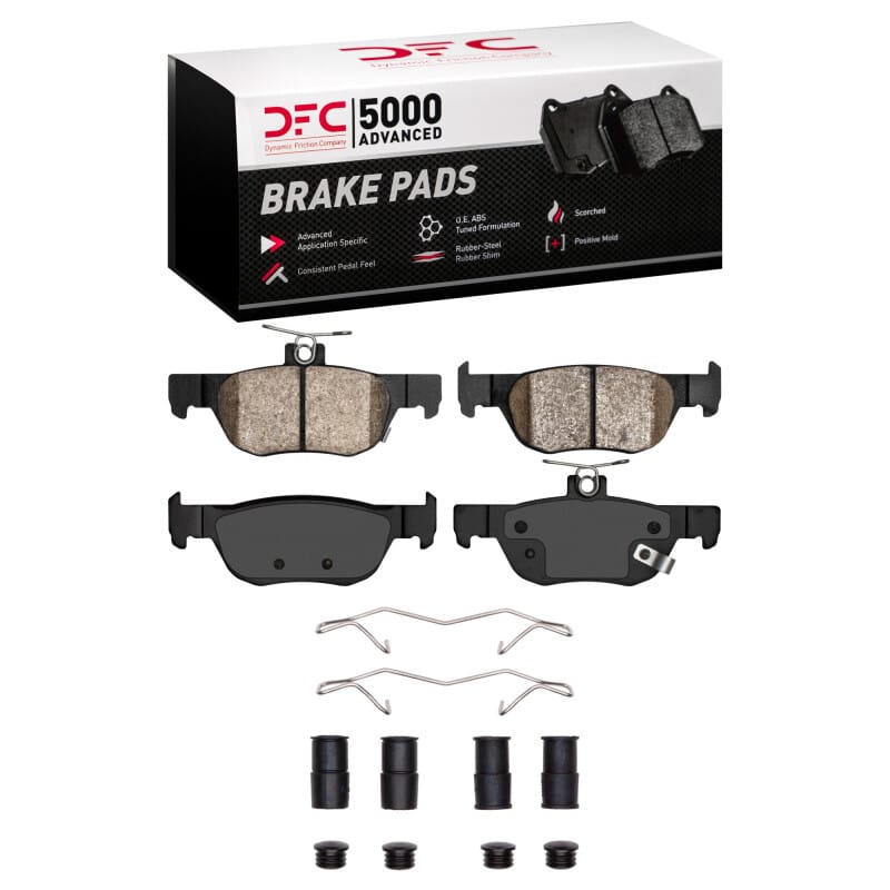 DFC — DFC 19-25 Mazda 3 Rear 5000 Advanced Ceramic Brake Pads and Hardware Kit