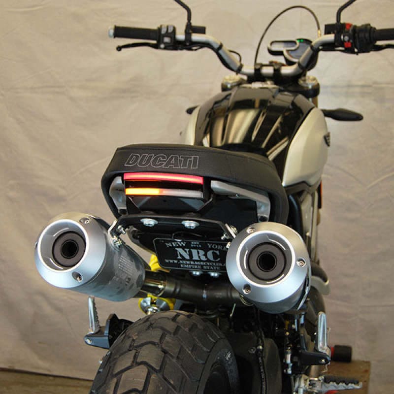New Rage Cycles — New Rage Cycles 18+ Ducati Scrambler 1100 Fender Eliminator Kit Tucked