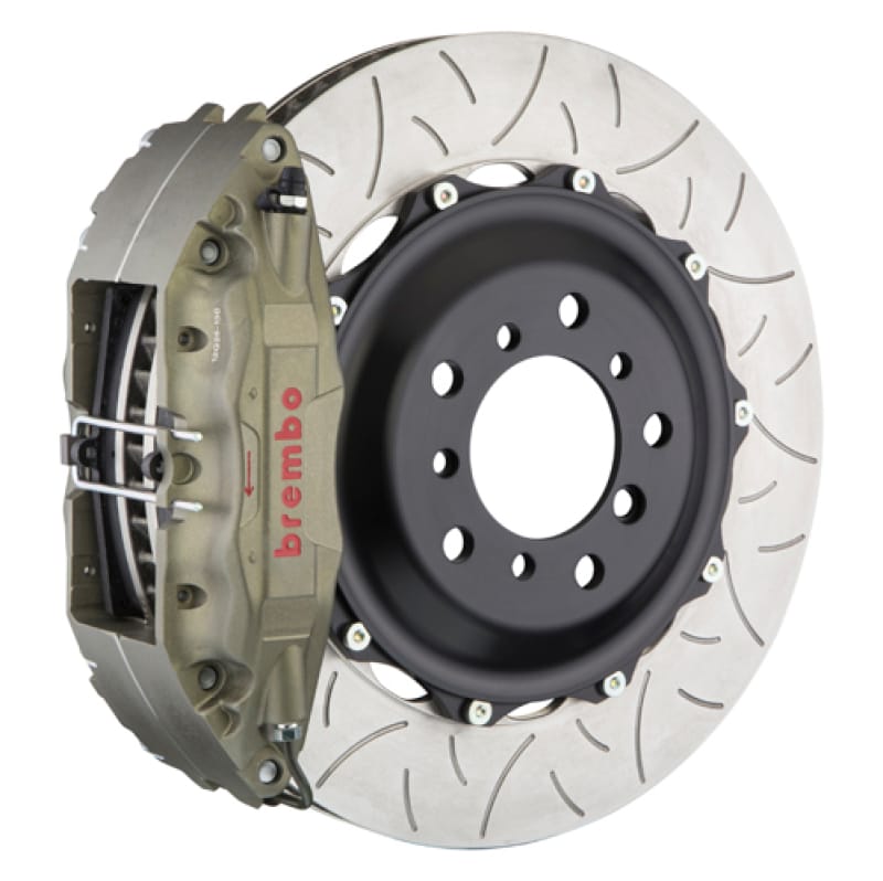 Brembo — Brembo 92-98 325i Excl xDrive PISTA Fr Race BBK 4Pis Cast 2pc 355x32x53a 2pc Rotor T3-Clear HA